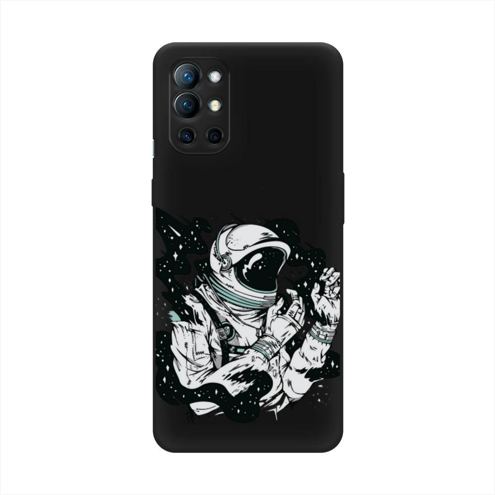 

Чехол Awog на OnePlus 9R / ВанПлас 9R "Космонавт арт", Черный;белый;прозрачный, 151652-1