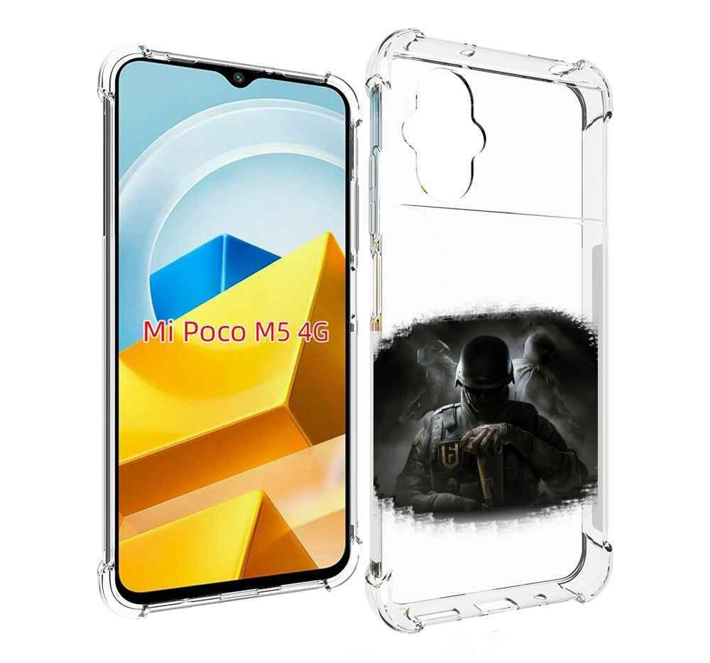 

Чехол MyPads Tocco для Xiaomi M5 Rainbow Six Siege, Прозрачный, Tocco