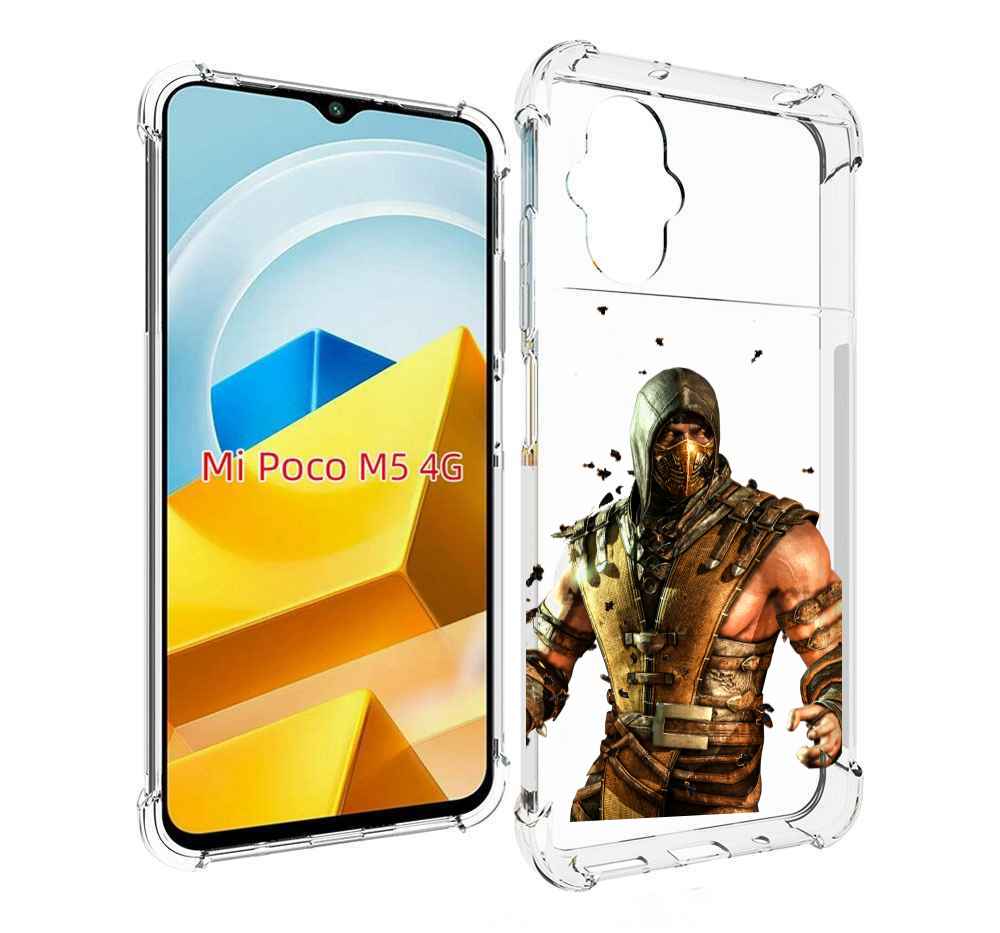 

Чехол MyPads Tocco для Xiaomi M5 Mortal Kombat scorpion, Прозрачный, Tocco