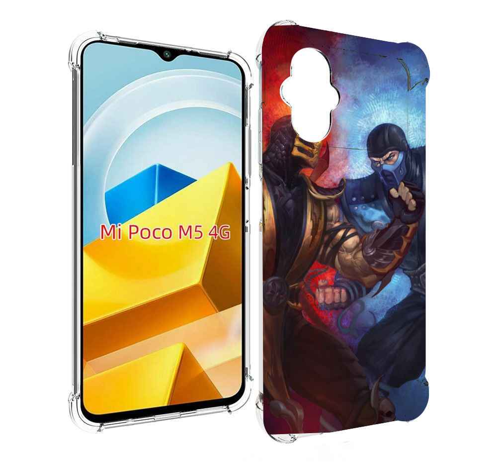 

Чехол MyPads Tocco для Xiaomi M5 Mortal Kombat art, Прозрачный, Tocco