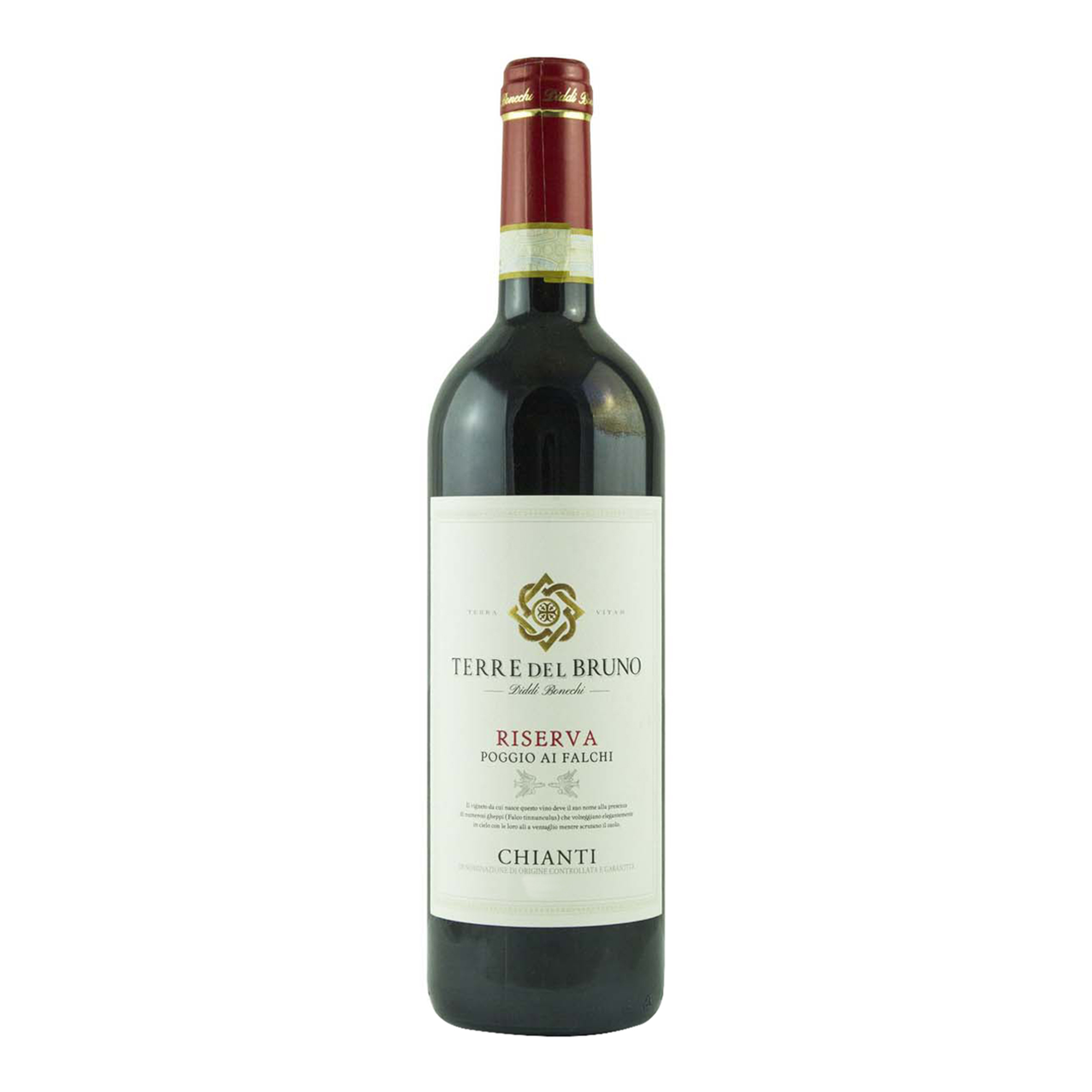 

Вино Fattoria Pogni Terre del Bruno Chianti красное сухое 14% 0,75 л