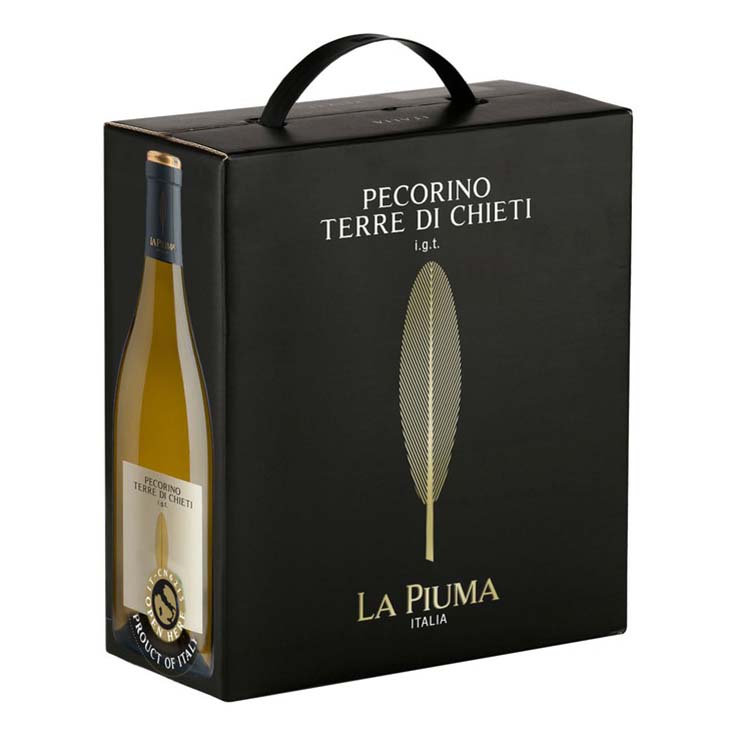 

Вино La Piuma Pecorino белое сухое 12% 3 л