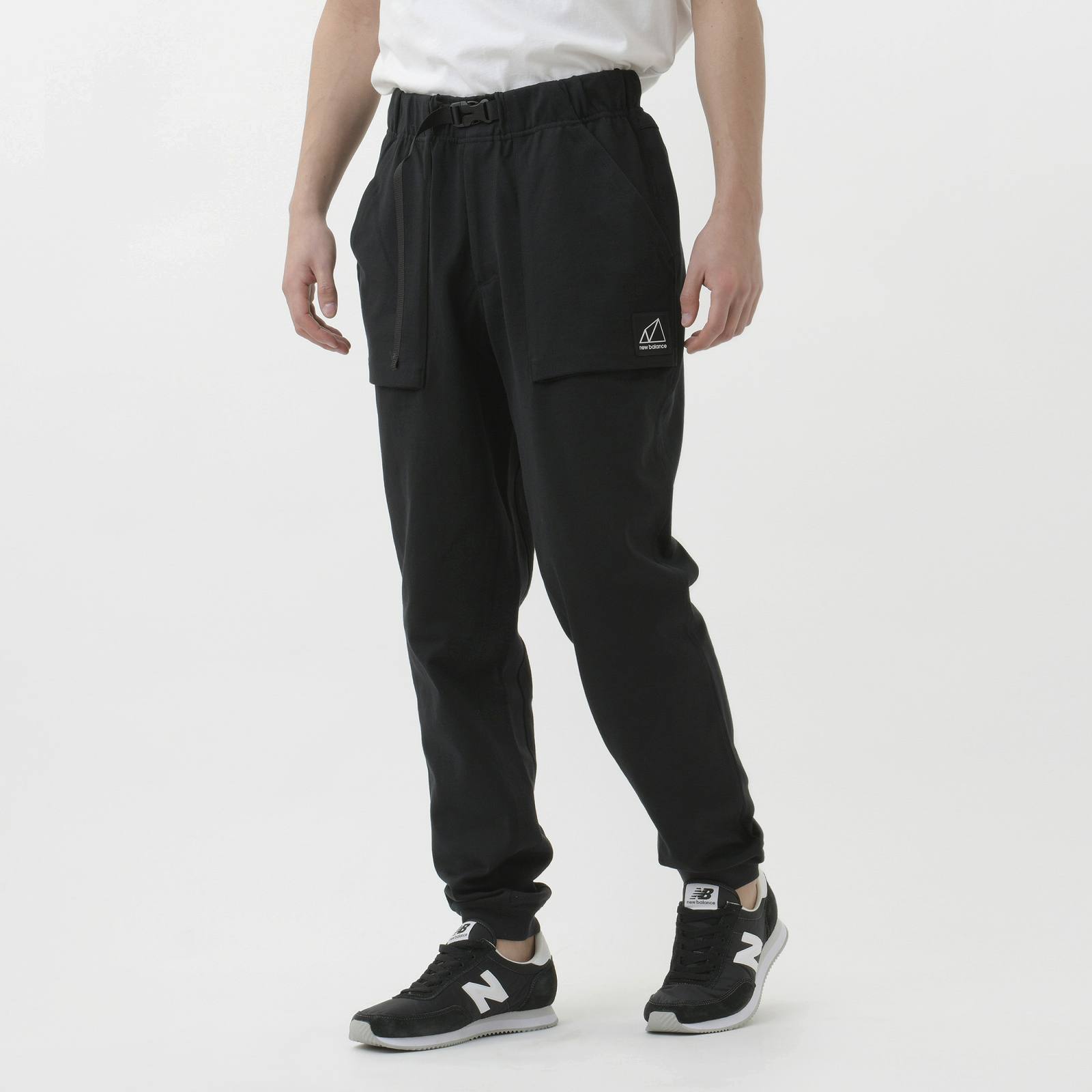 фото Спортивные брюки мужские new balance mp11581-bk черные xl