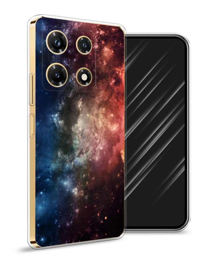 

Чехол Awog на Infinix Note 30 Pro, Синий;бежевый;красный, 3104550-4