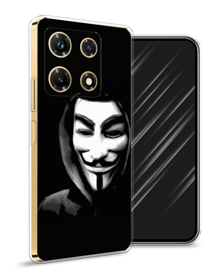 

Чехол Awog на Infinix Note 30 Pro, Черный;серый;белый, 3104550-5