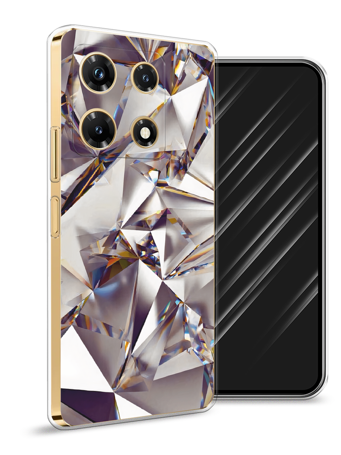 

Чехол Awog на Infinix Note 30 Pro, Серебристый;бежевый, 3104550-7