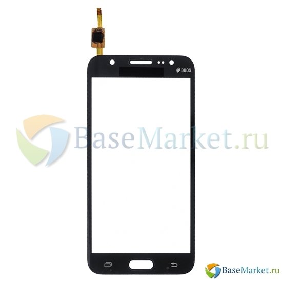 Тачскрин (сенсор) BaseMarket для Samsung J500F Galaxy J5 (черный)