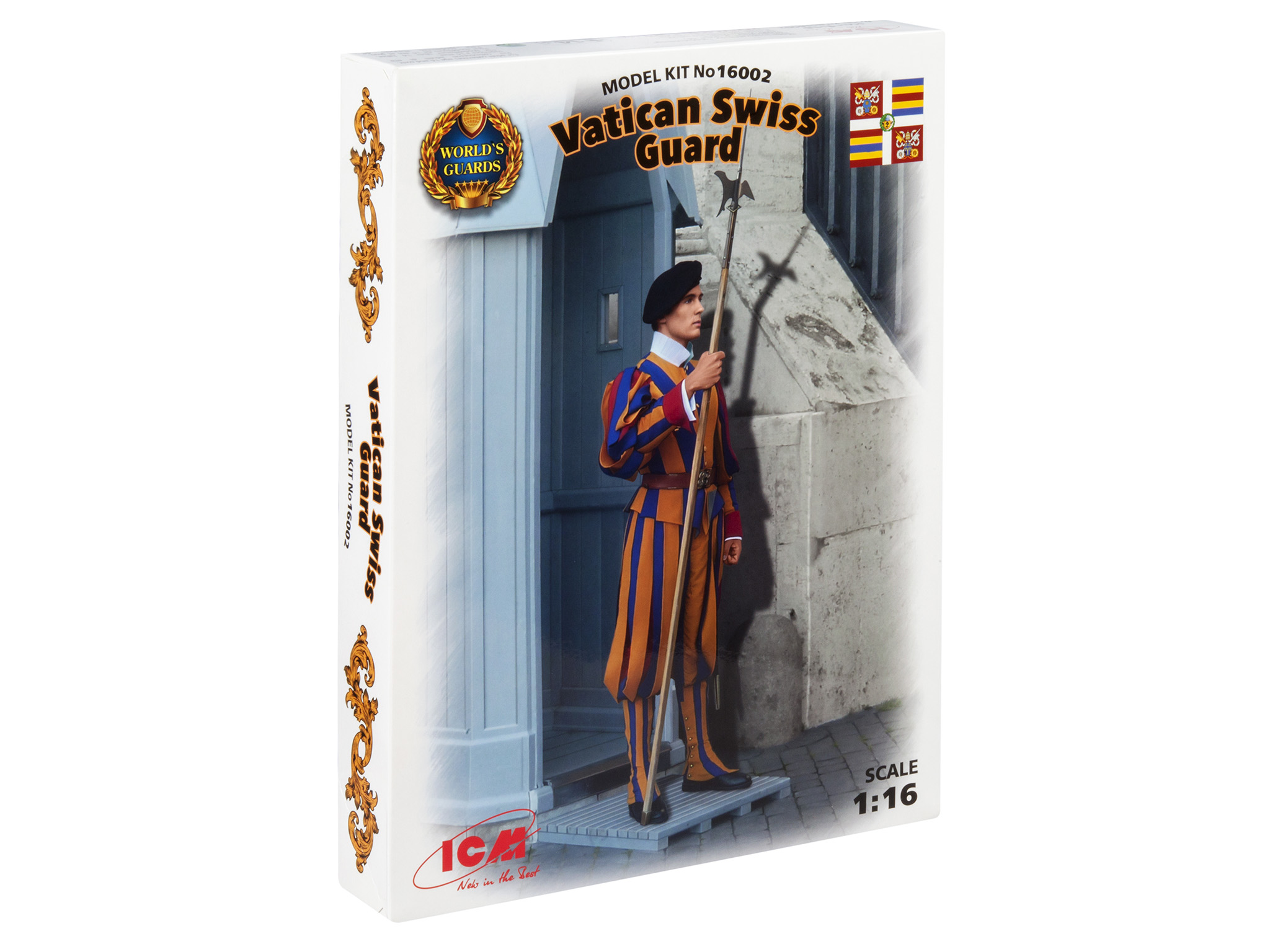 фото Сборная модель icm 1/16 vatican swiss guard 16002