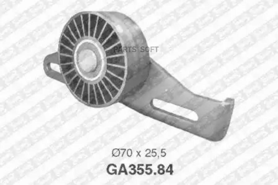 

Snr ролик натяжной поликлинового ремня renault clio 98-,laguna 97-,megane 99-,scenic 99- 1