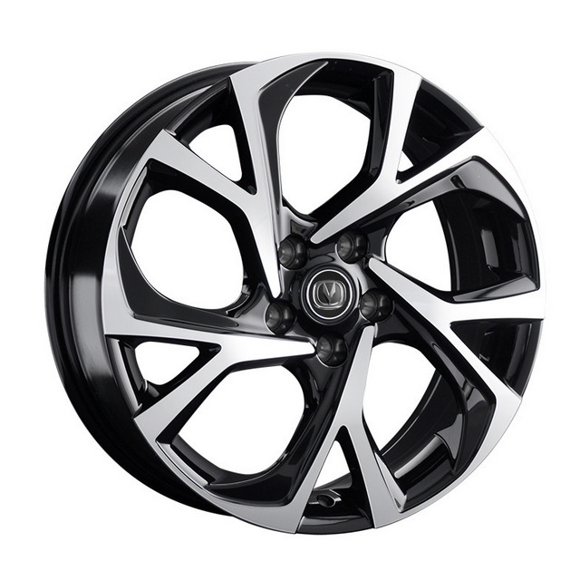 

Колесный диск REPLAY CHG6 7x18/5x114.3 D60.1 ET45 BKFP, Черный;серебристый