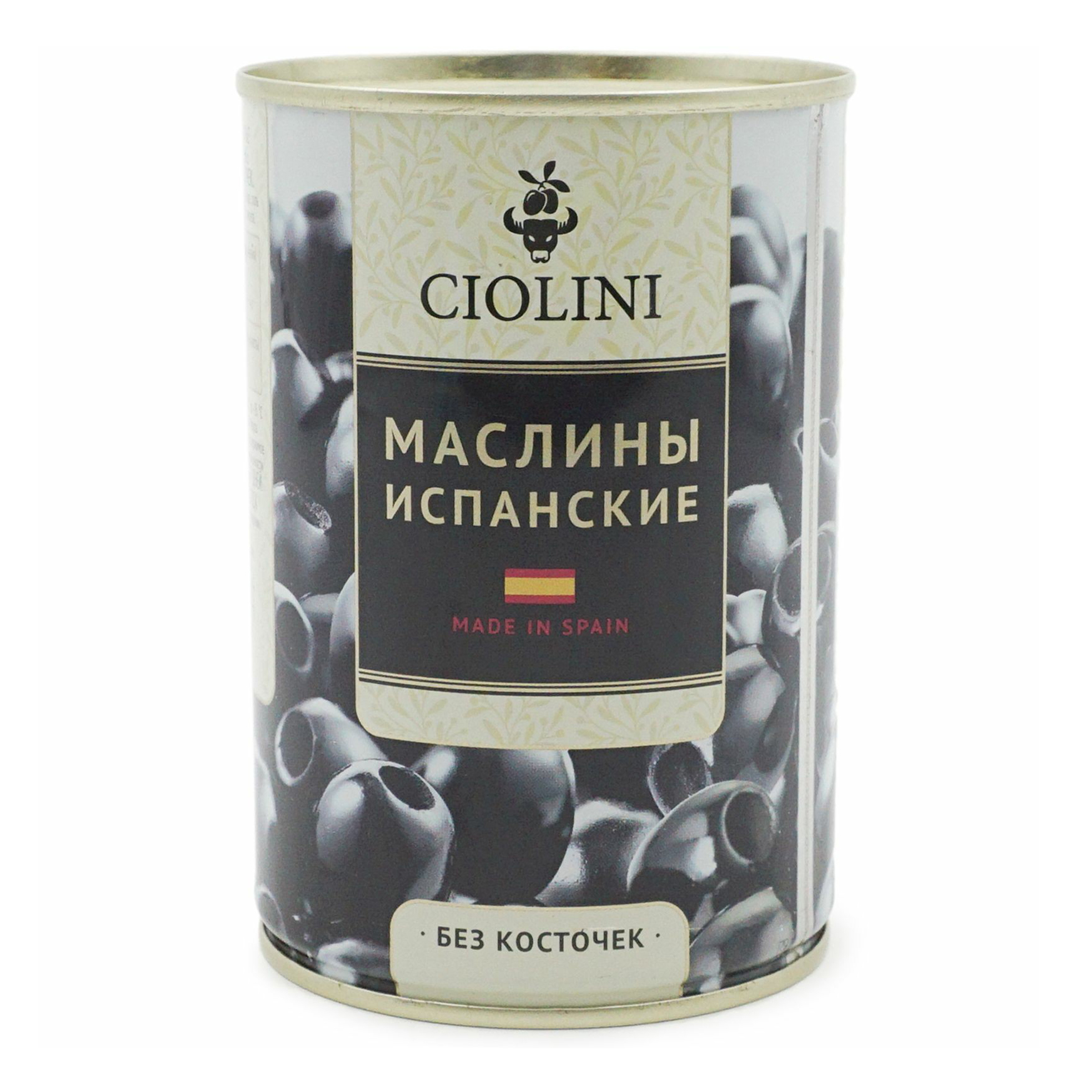 

Маслины Ciolini без косточки 400 г