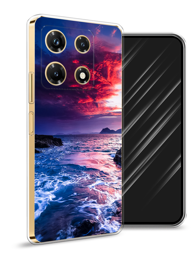 

Чехол Awog на Infinix Note 30 Pro, Розовый;синий, 3104550-4