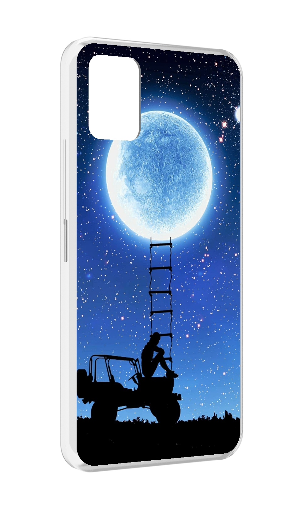 

Чехол MyPads Машина-на-лун для Umidigi Power 5, Прозрачный, Tocco