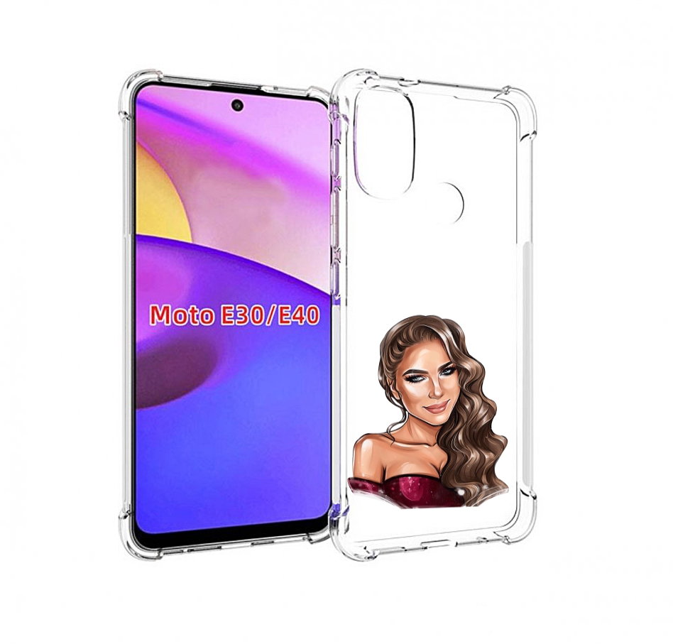 

Чехол бампер MyPads девушка-с-улыбкой женский для Motorola Moto, Прозрачный, Tocco