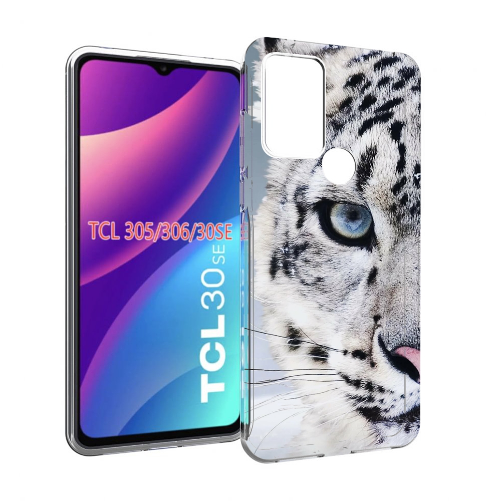 

Чехол MyPads Снежный-барс для TCL 30SE/305/306/30E, Tocco
