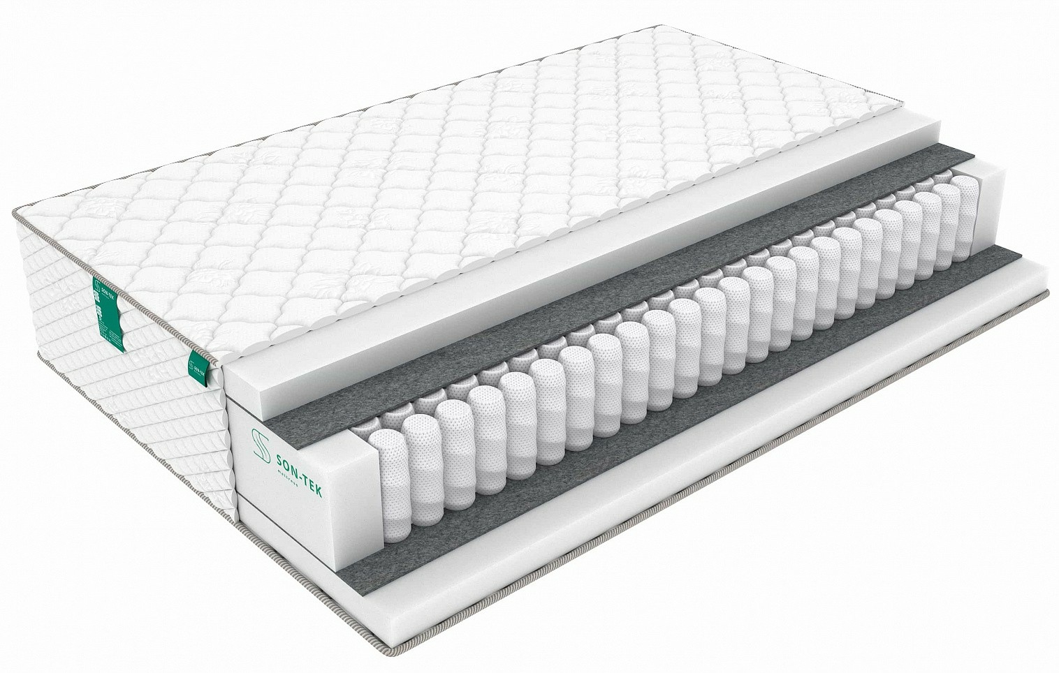 

Матрас Sleeptek PremiumBIG Pena5 Duo 170х190, Бежевый;белый;серый;серебристый, PremiumBIG Pena5 Duo