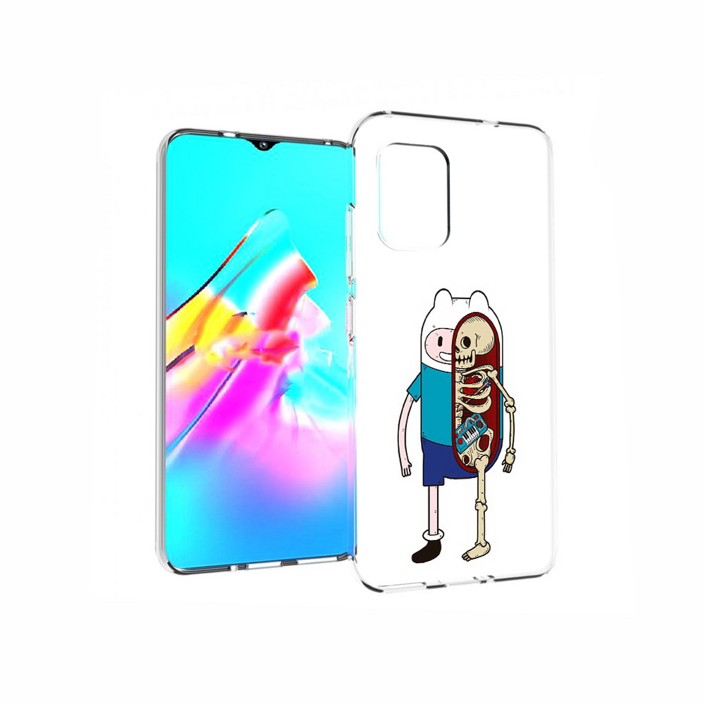 

Чехол MyPads Tocco для Asus Zenfone 8 Финн скелет, Прозрачный, Tocco