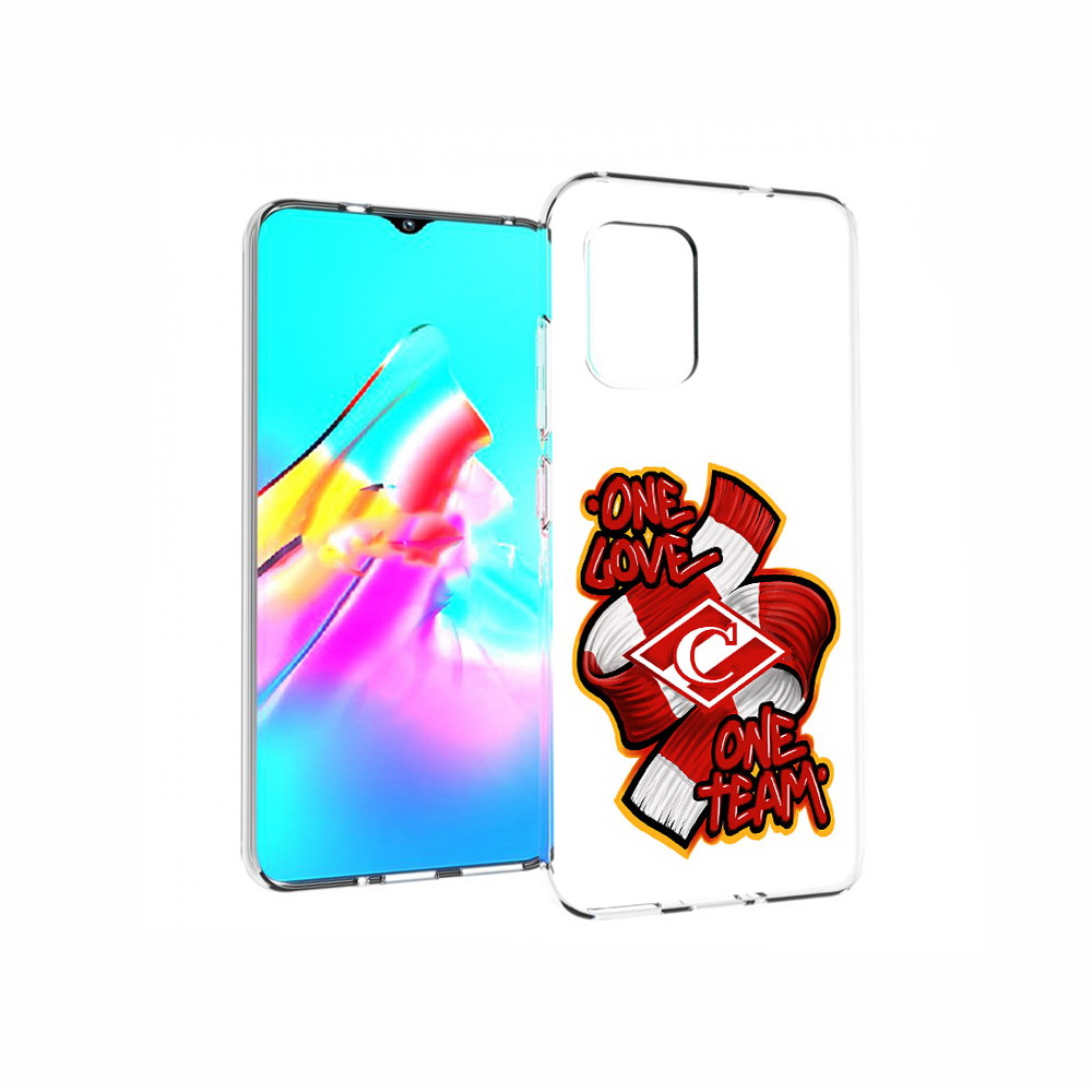 

Чехол MyPads Tocco для Asus Zenfone 8 ФК спарак 1 любовь, Прозрачный, Tocco