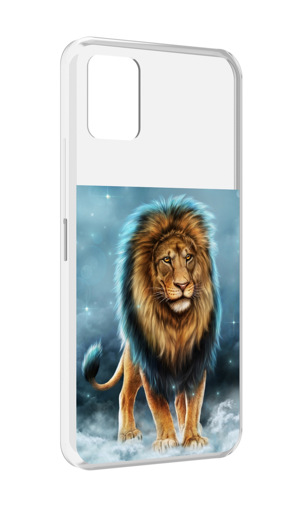 

Чехол MyPads Лев-в-тумане для Umidigi Power 5, Прозрачный, Tocco