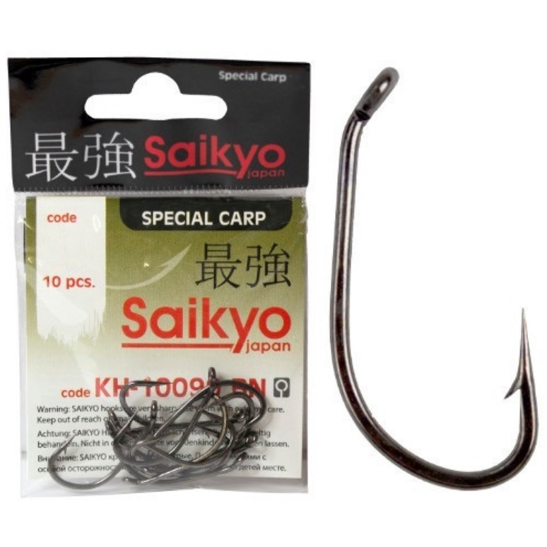 Крючки Saikyo KH-10099 Special Carp BN №4 ( 1 упк. по 10шт.)