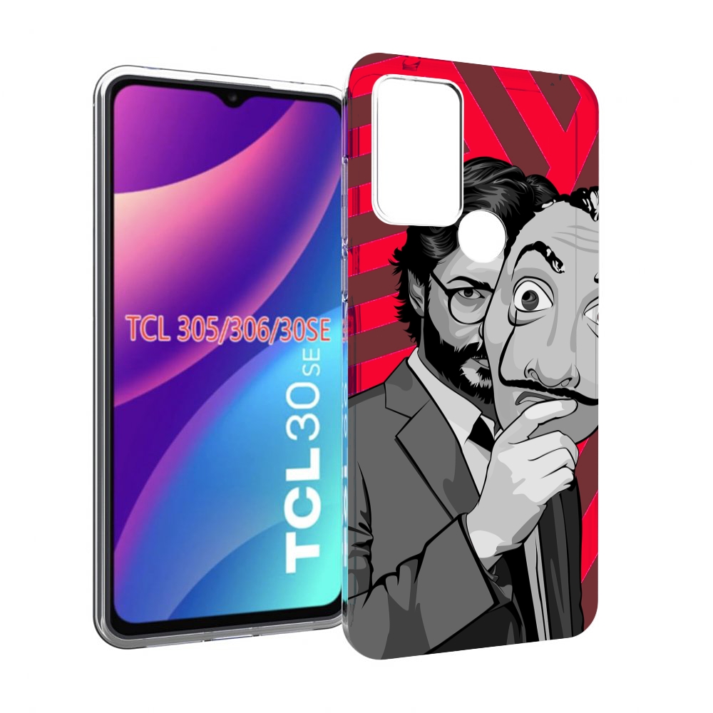 

Чехол MyPads Профессор-бумажый-дом для TCL 30SE/305/306/30E, Tocco