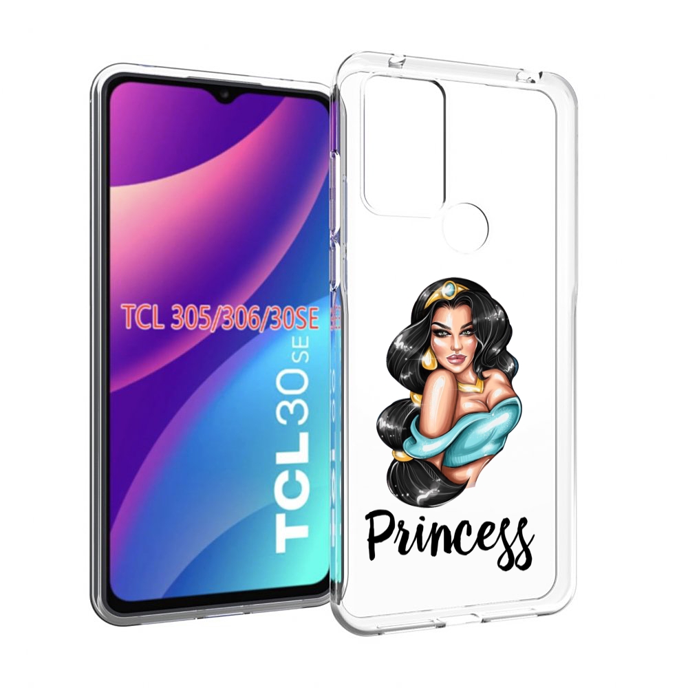 

Чехол MyPads Принцесса-Жасмин женский для TCL 30SE/305/306/30E, Tocco