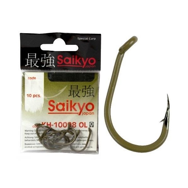 Крючки Saikyo KH-10098 Clever Carp OL №1 ( 1 упк. по 10шт.)