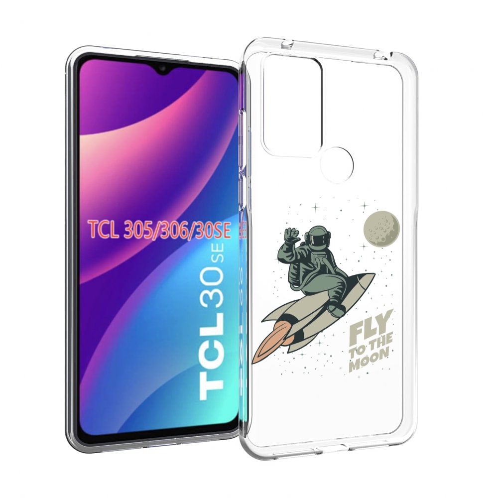 

Чехол MyPads Полет-на-Луну для TCL 30SE/305/306/30E, Tocco