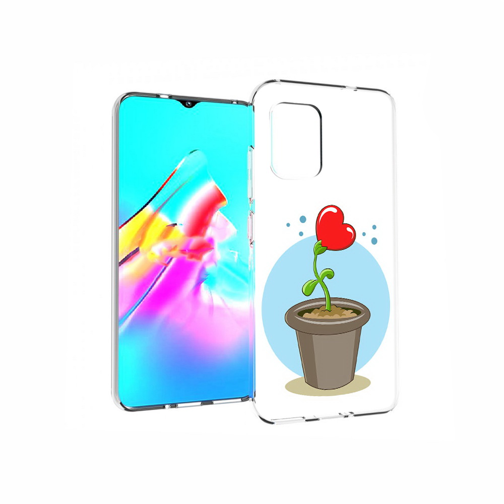 

Чехол MyPads Tocco для Asus Zenfone 8 Растение любви 14 февраля, Прозрачный, Tocco