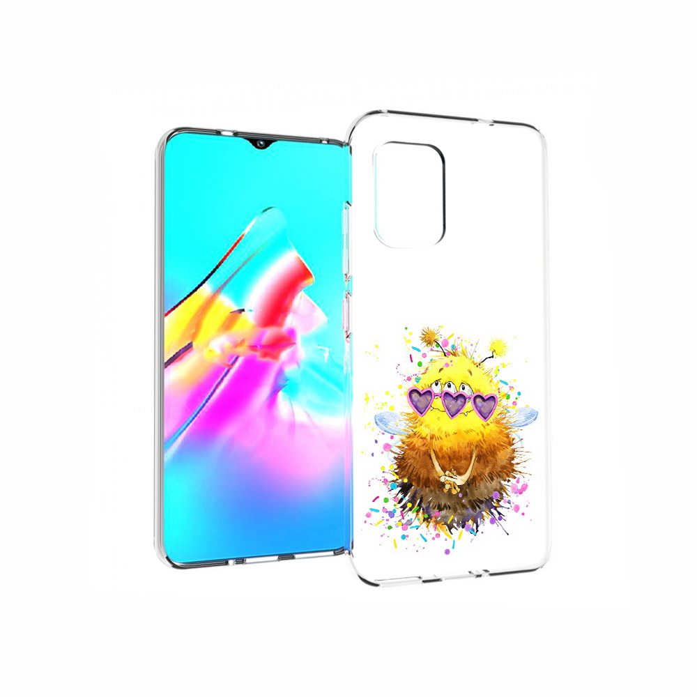 

Чехол MyPads Tocco для Asus Zenfone 8 Пушитый шмель, Прозрачный, Tocco