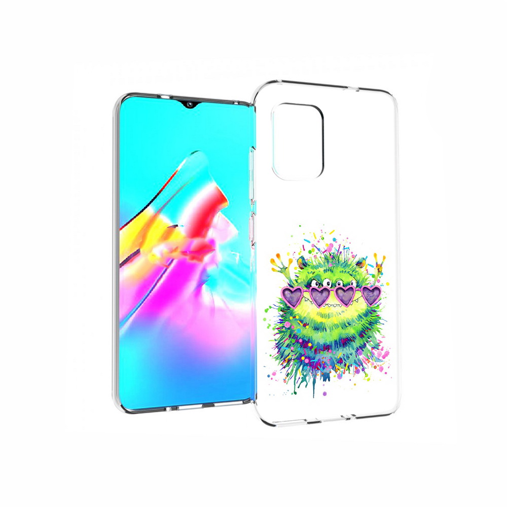 

Чехол MyPads Tocco для Asus Zenfone 8 Пушистый персонаж, Прозрачный, Tocco
