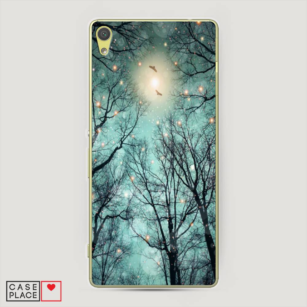 

Силиконовый чехол "Лес в сумерках" на Sony Xperia XA, 51250-4