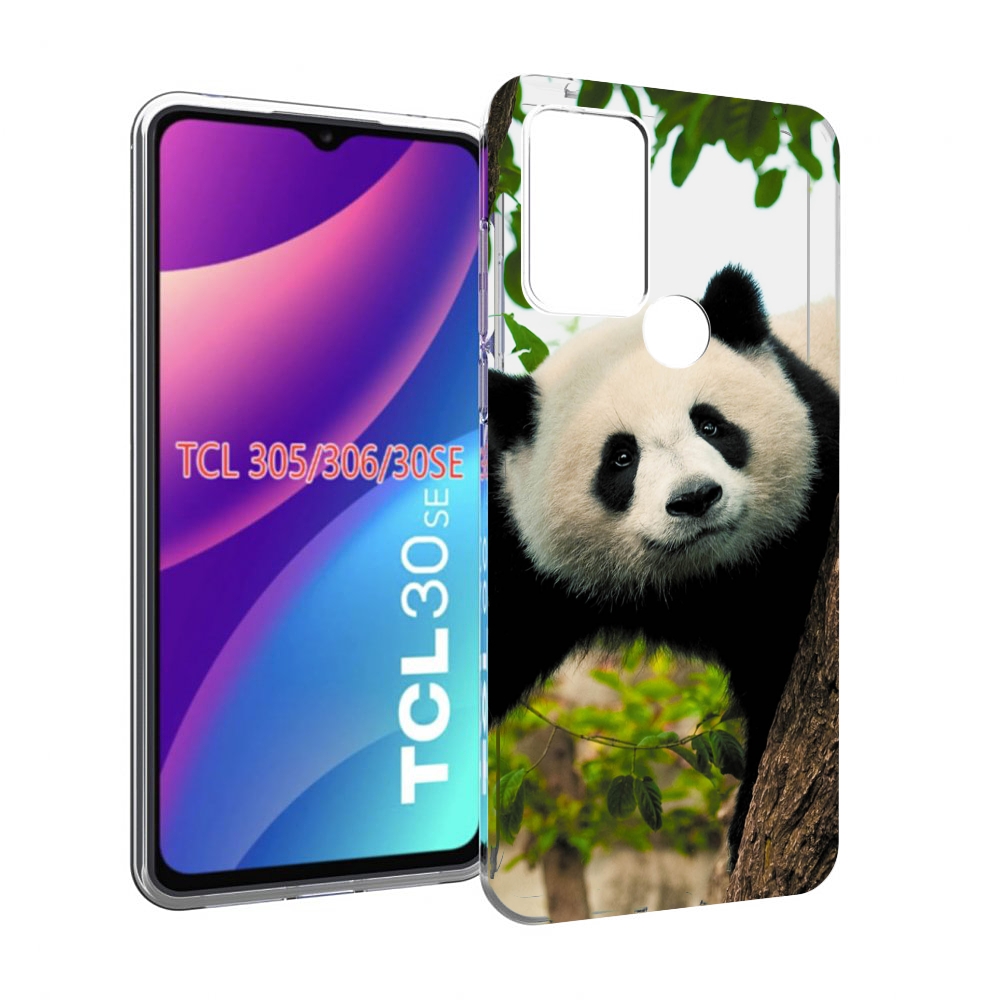 

Чехол MyPads Панда-на-дереве для TCL 30SE / TCL 305 / TCL 306 / TCL 30E, Tocco