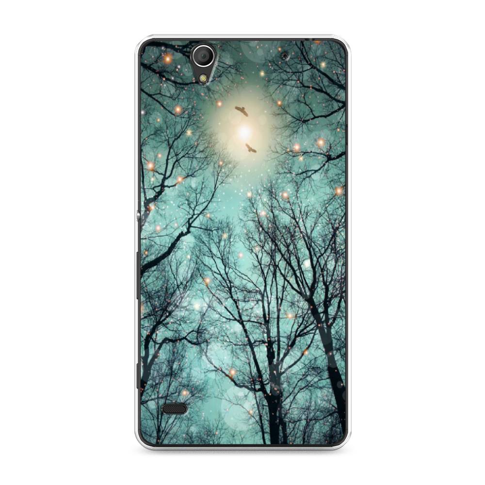 

Чехол Awog на Sony Xperia C4 "Лес в сумерках", 52650-4
