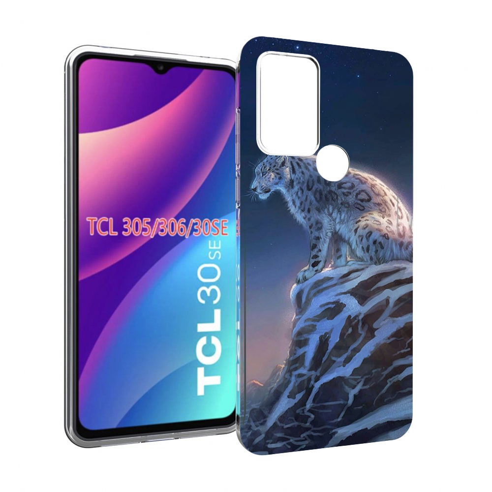 

Чехол MyPads Одинокий-Барс для TCL 30SE/305/306/30E, Tocco