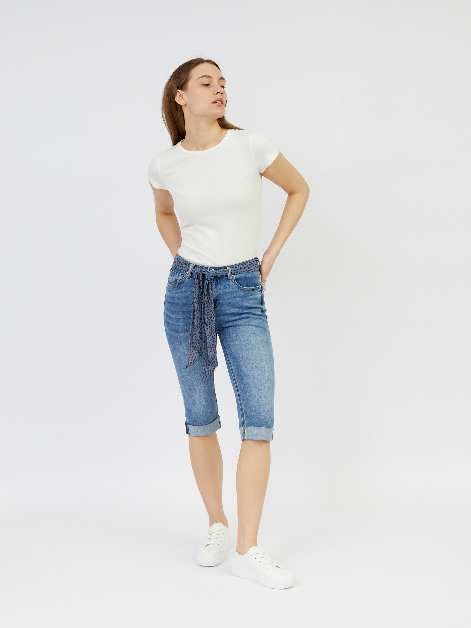 

Брюки женские Zolla z02123724S01350D0 синие XXL, z02123724S01350D0