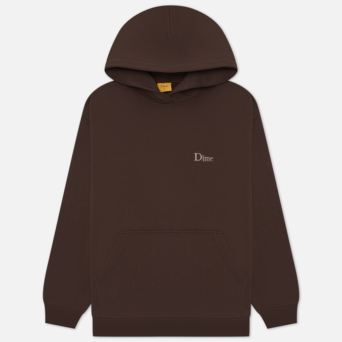 

Худи мужское Dime Dime Classic Small Logo Hoodie коричневое XL, Dime Classic Small Logo Hoodie