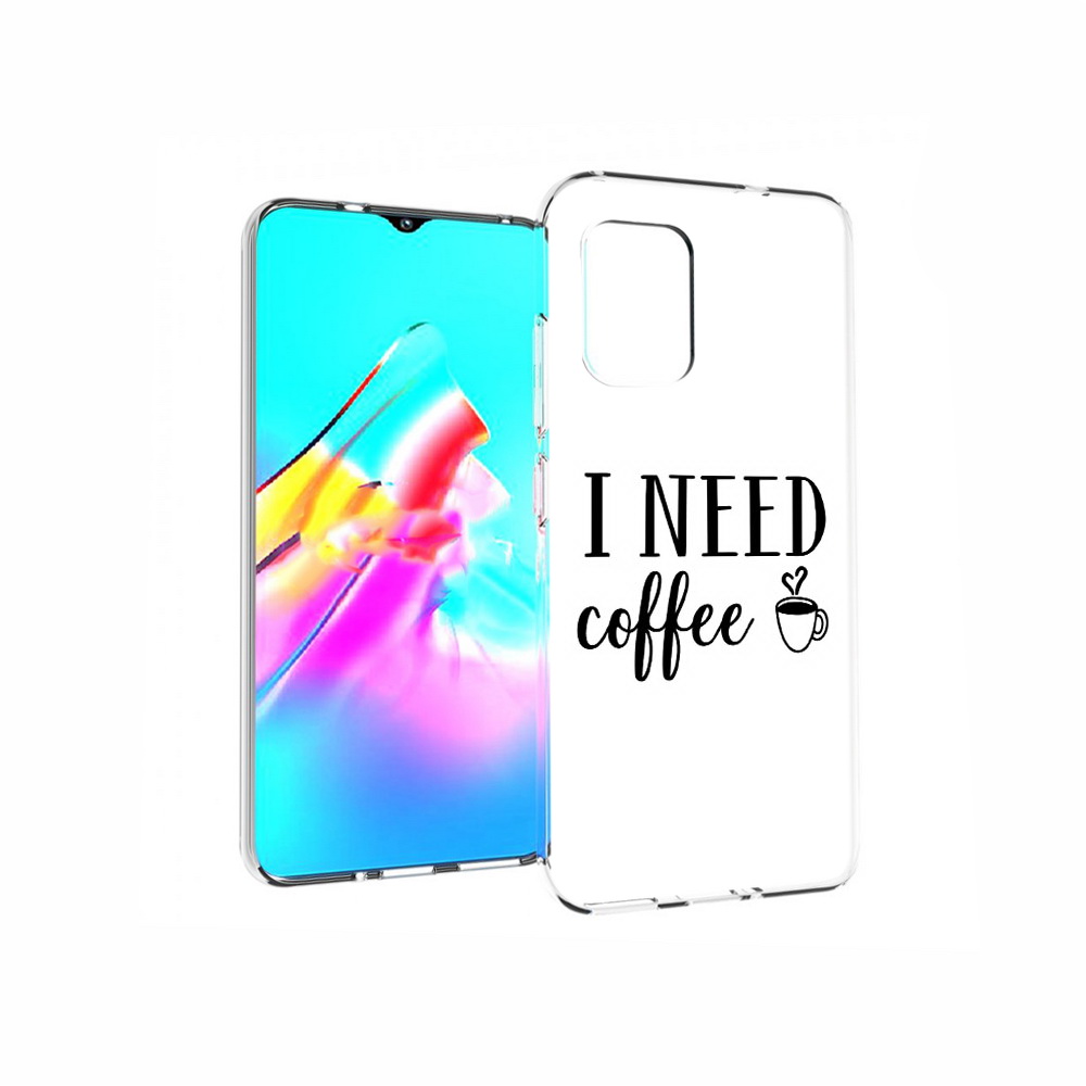 

Чехол MyPads Tocco для Asus Zenfone 8 Мне нужен кофе, Прозрачный, Tocco