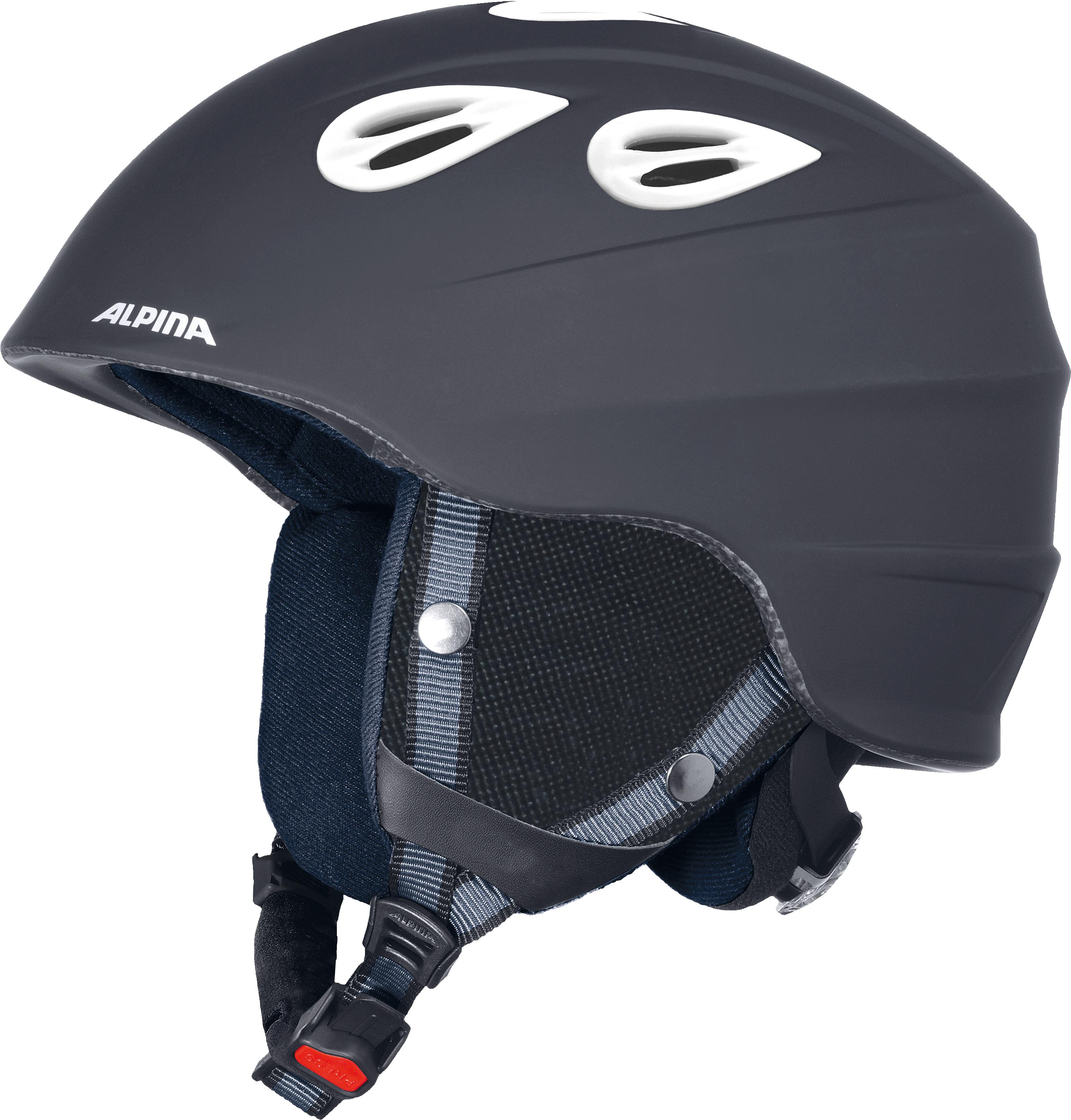 фото Горнолыжный шлем alpina junta 2.0 c 2021, black matt/white, s/m