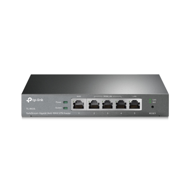 Маршрутизатор TP-Link SafeStream TL-R605 Черный