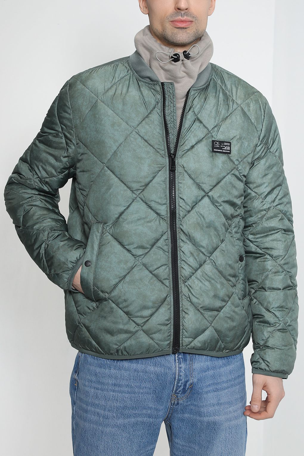 

Бомбер мужской s.Oliver 503.51.301.16.160.2125469 зеленый XL, 503.51.301.16.160.2125469