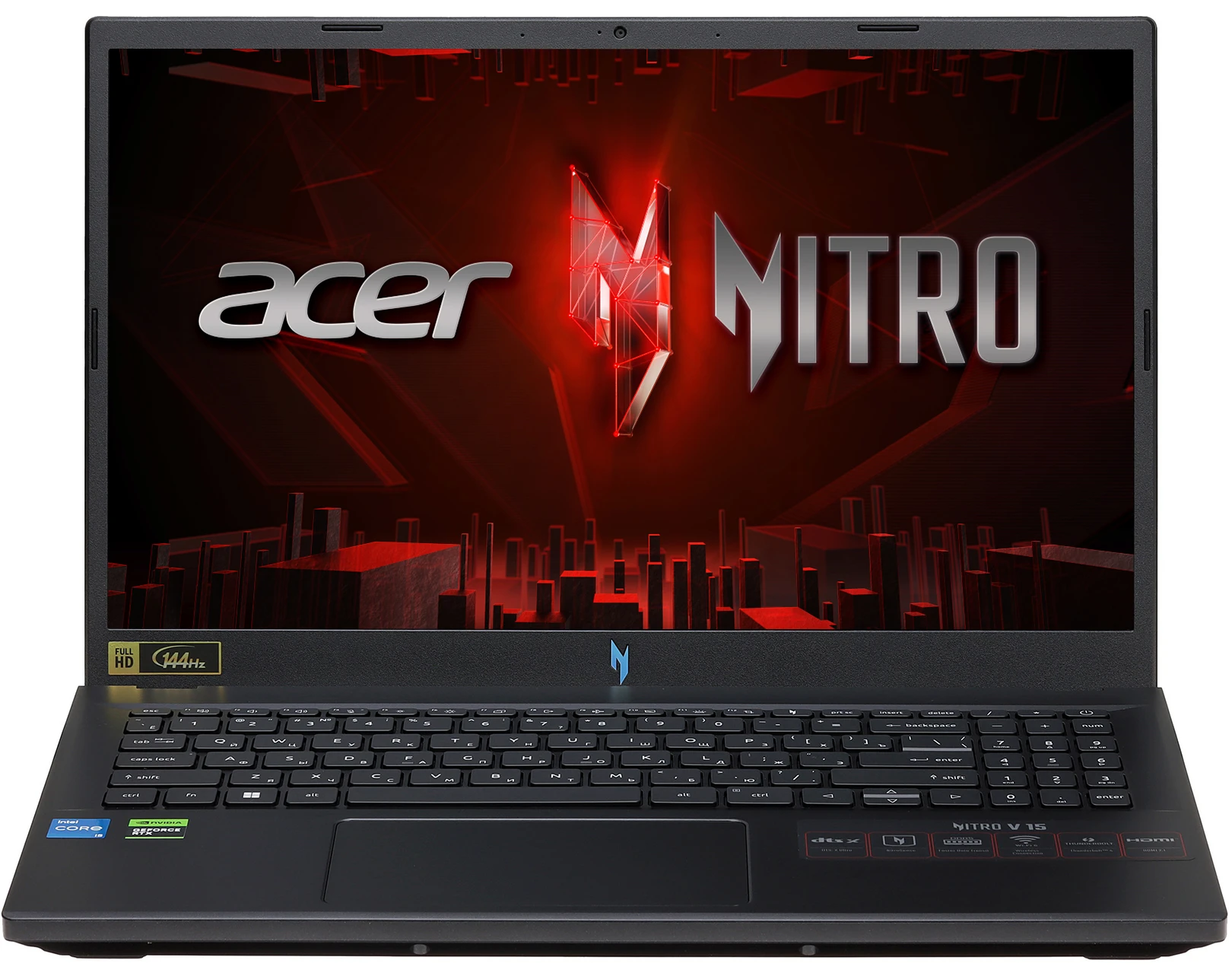 

Ноутбук Acer Nitro V 15 ANV15-51-526A черный (NH.QNDER.002), Nitro V 15 ANV15-51-526A
