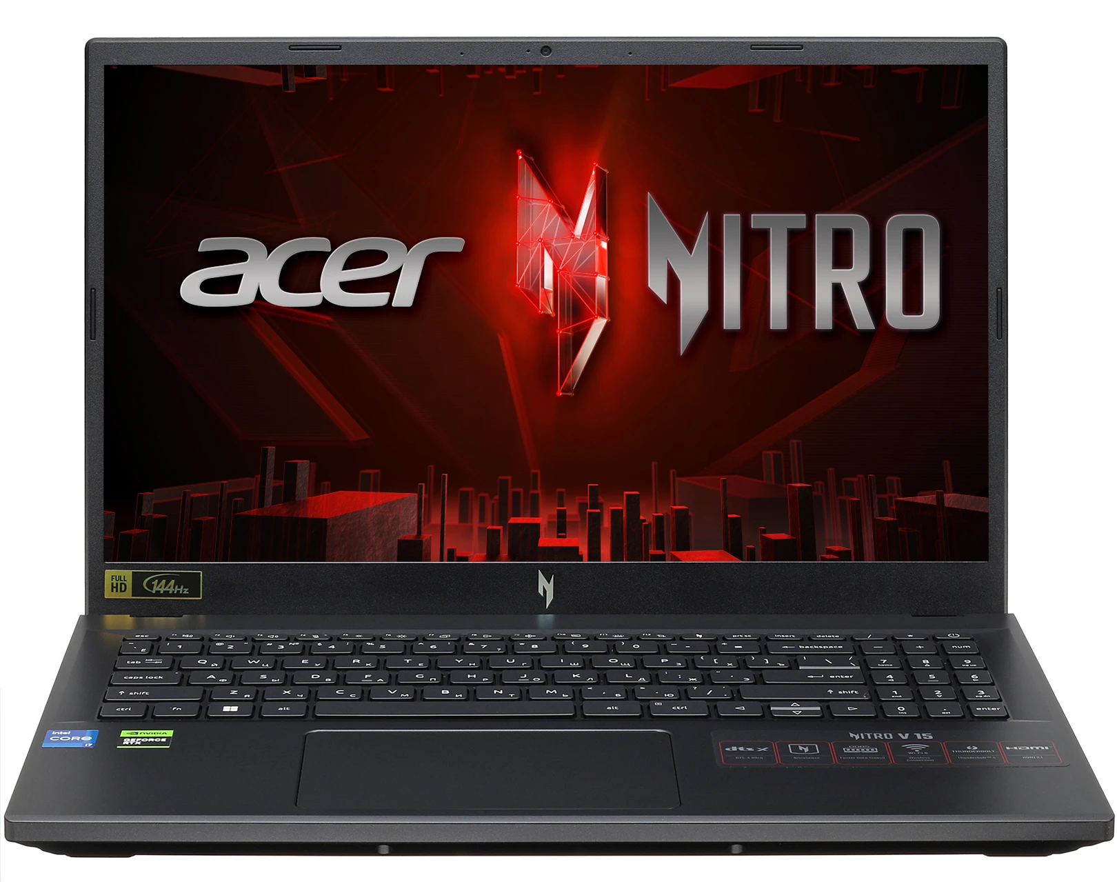 

Ноутбук Acer Nitro V 15 ANV15-51-7695 черный (NH.QN8CD.003), Nitro V 15 ANV15-51-7695