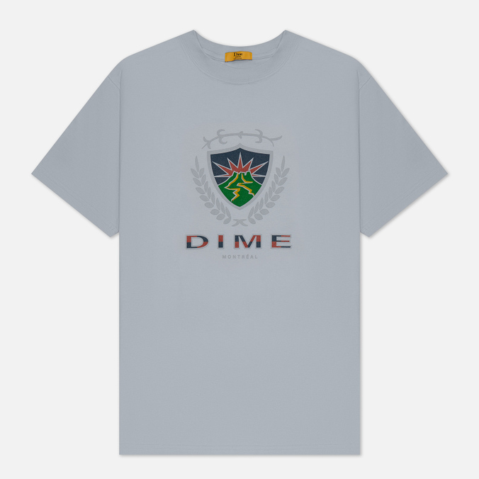 

Футболка мужская Dime Crest серая L, Crest