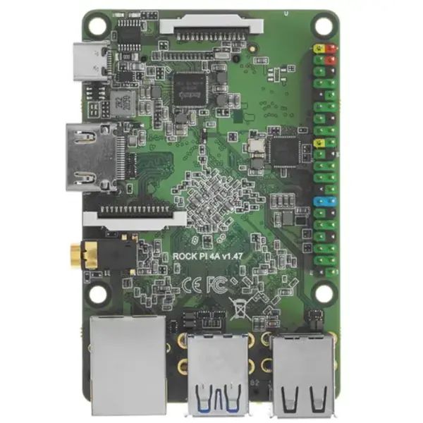 

Микрокомпьютер RockPi 4A RPBoard A4