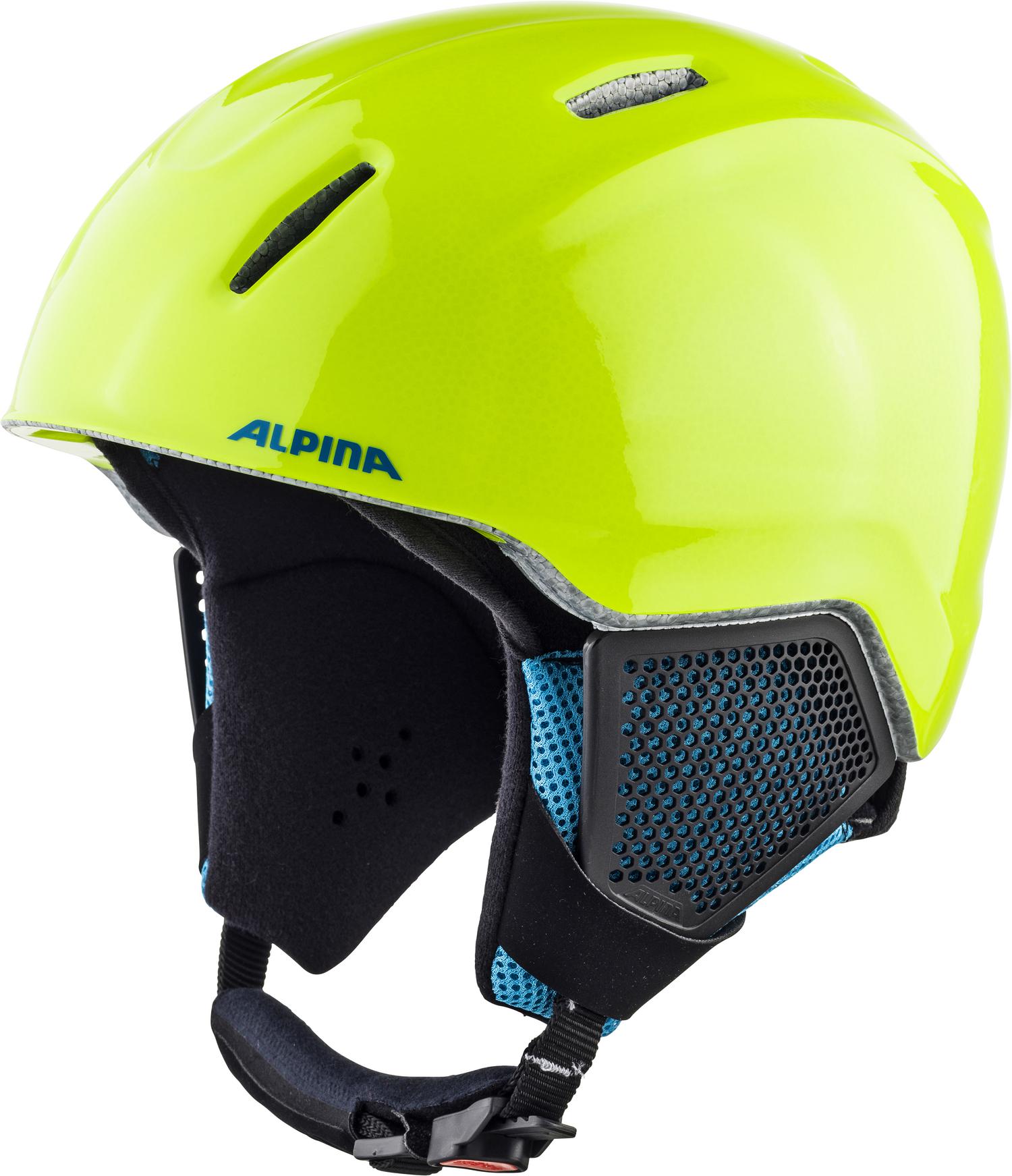 фото Горнолыжный шлем alpina carat lx 2021, neon yellow, xs