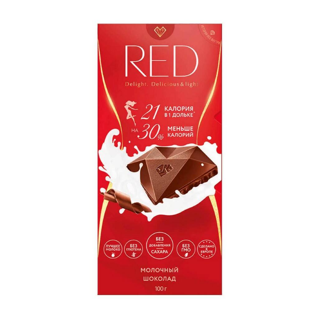 Шоколад Red молочный 85 г