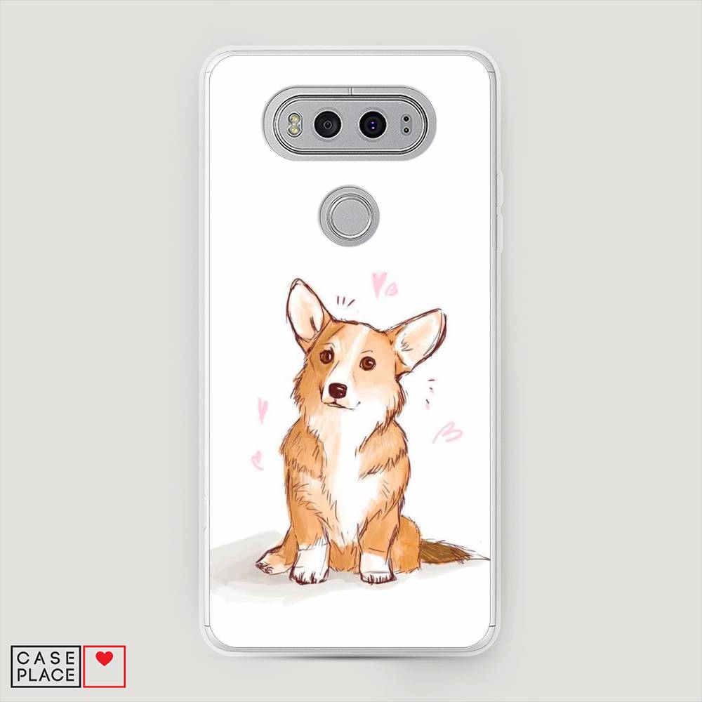 

Чехол Awog "Корги любовь" для LG V20, 83350-1