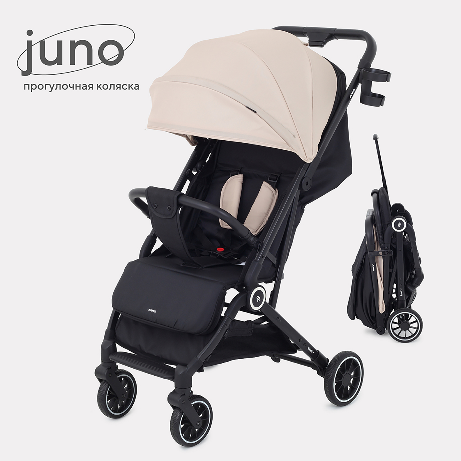 Коляска детская прогулочная RANT basic JUNO RA302 Beige