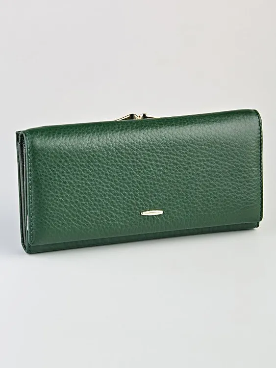 Кошелек женский Торговая федерация K-006 зеленый